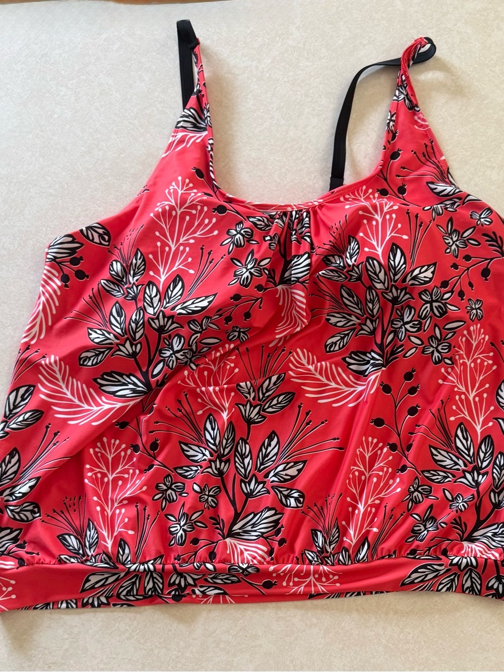 Women’s Plus Floral Tankini Swim Bundle Sz 24 - Picture 2 of 4